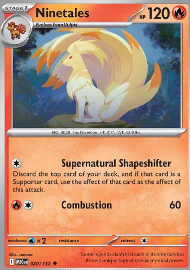 #020 Ninetales Mega Evolution