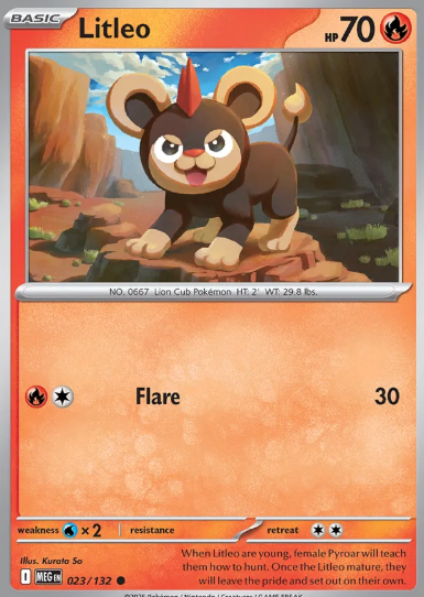 #023 Litleo Mega Evolution