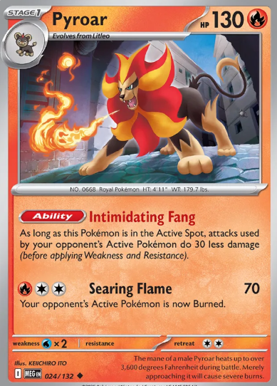 #024 Pyroar Mega Evolution