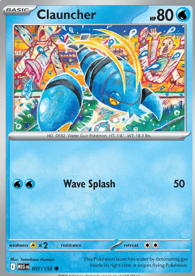 #037 Clauncher Mega Evolution