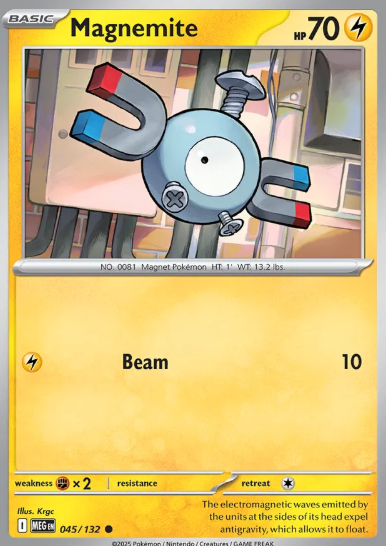 #045 Magnemite  Mega Evolution