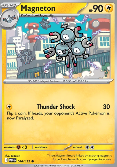 #046 Magneton  Mega Evolution