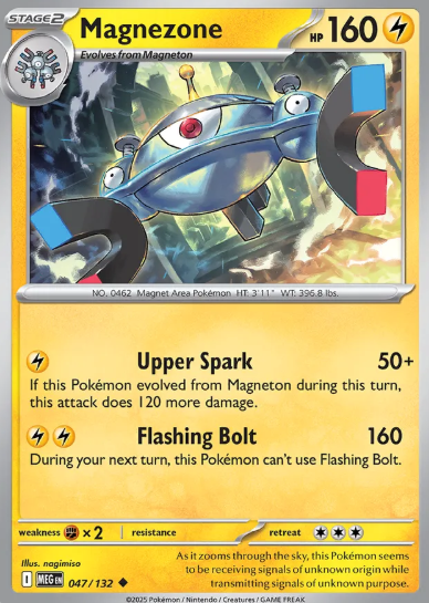 #047 Magnezone  Mega Evolution