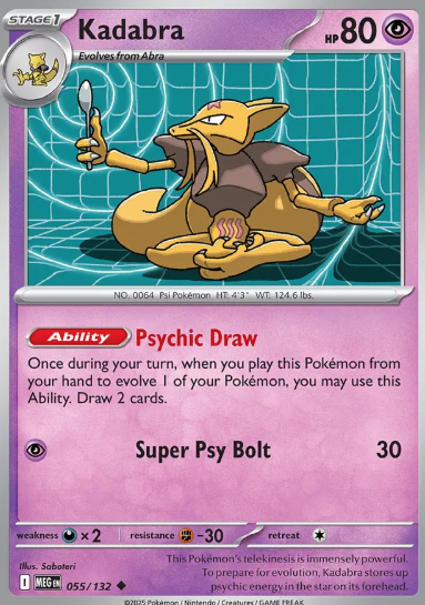 #055 Kadabra Mega Evolution