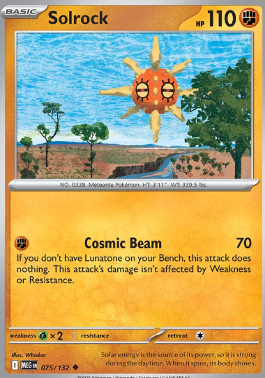 #075 Solrock Mega Evolution