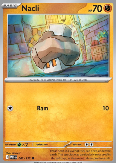 #082 Nacli Mega Evolution
