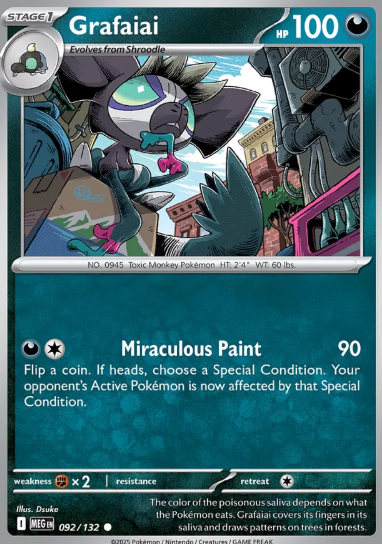 #092 Grafaiai Mega Evolution