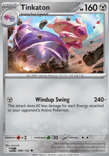 #098 Tinkaton Mega Evolution