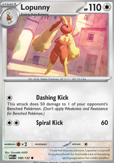 #108 Lopunny Mega Evolution