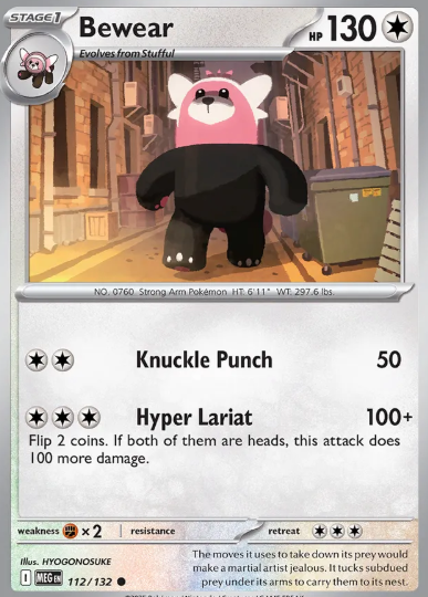#112 Bewear Mega Evolution