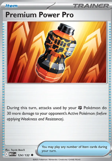 #124 Premium Power Pro Mega Evolution