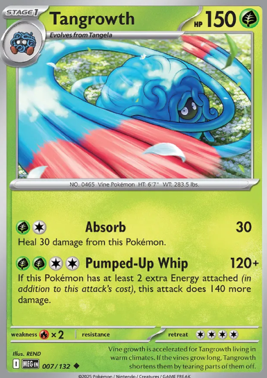 #007 Tangrowth Mega Evolution