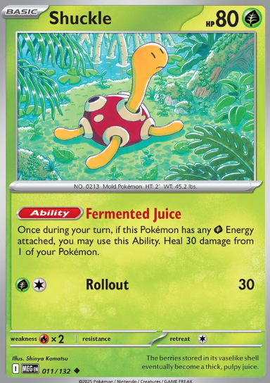 #011 Shuckle Mega Evolution