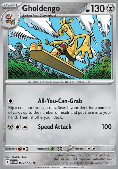 #099 Gholdengo  Mega Evolution