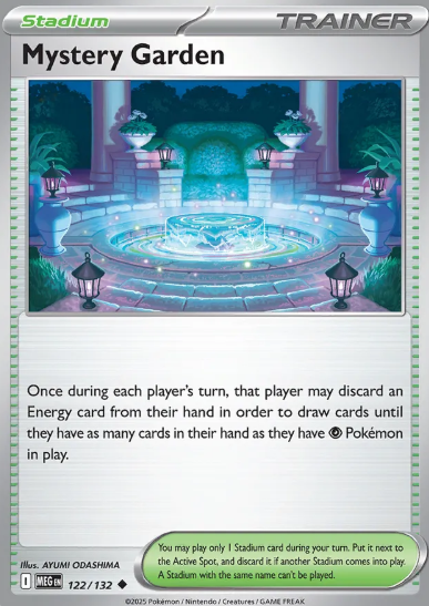 #122 Mystery Garden  Mega Evolution