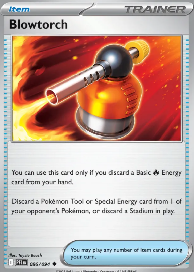 #086 Blowtorch  Mega Evolution Phantasmal Flames