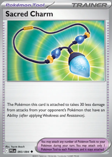 #093 Sacred Charm  Mega Evolution Phantasmal Flames