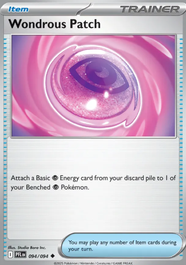 #094 Wondrous Patch Mega Evolution Phantasmal Flames