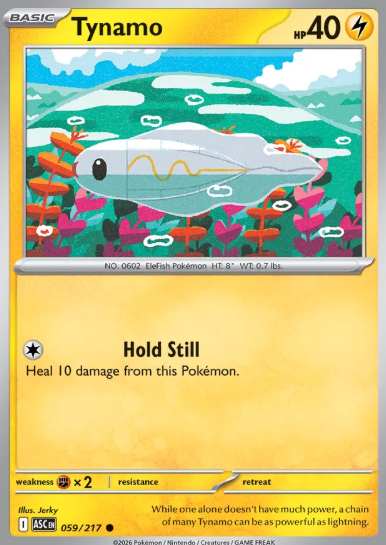 #059 Tynamo Mega Evolution Ascended Hero