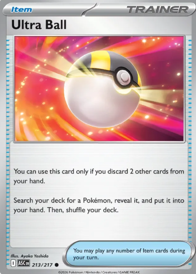 #213 Ultra Ball Mega Evolution Ascended Hero