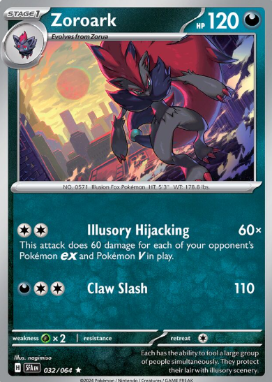 #032 Zoroark Shrouded Fable