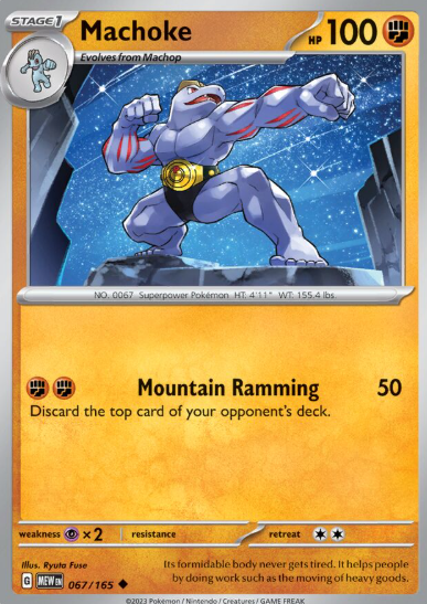 #067 Machoke 151