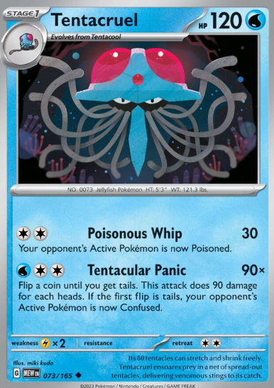 #073 Tentacruel 151