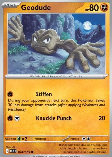 #074 Geodude 151