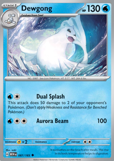 #087 Dewgong 151