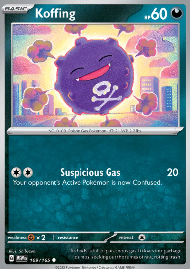 #109 Koffing 151