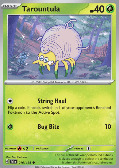 #016 Tarountula Scarlet & Violet