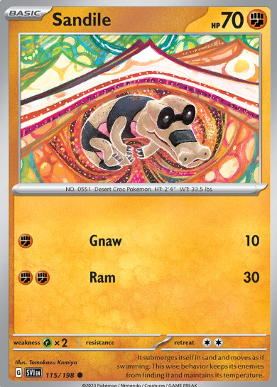 #115 Sandile Scarlet & Violet
