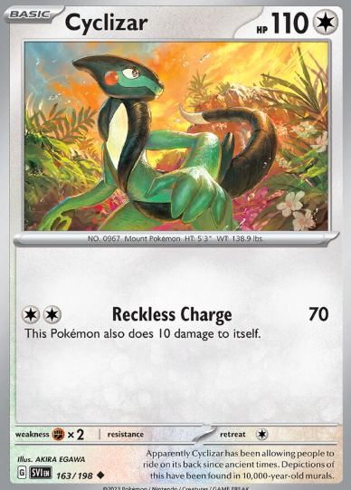 #163 Cyclizar Scarlet & Violet