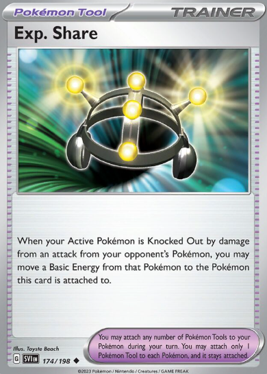 #174 Exp. Share Scarlet & Violet