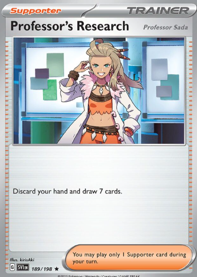 #189 Professor's Research Scarlet & Violet
