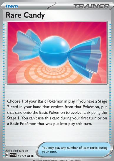 #191 Rare Candy  Scarlet & Violet