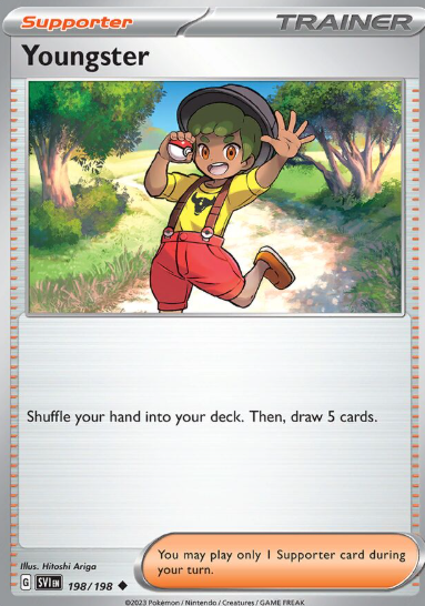 #198 Youngster Scarlet & Violet