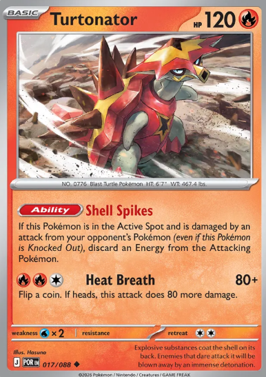 #017 Turnonator Mega Evolution Perfect Order