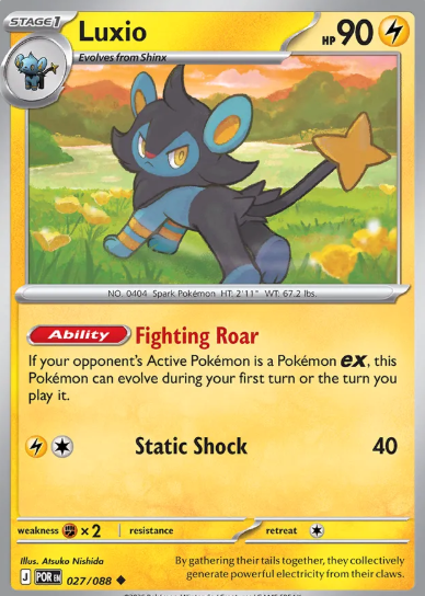 #027 Luxio Mega Evolution Perfect Order