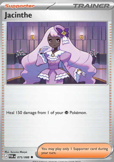 #075 Jacinthe Mega Evolution Perfect Order