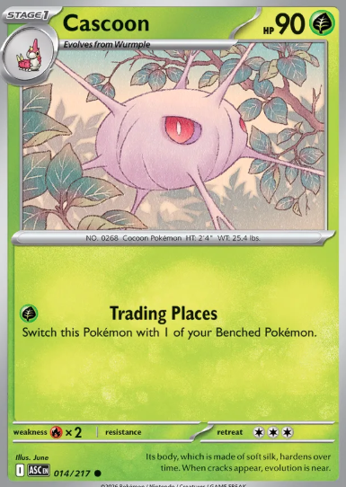 #014 Cascoon Mega Evolution Ascended Hero