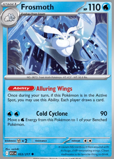 #053 Frosmoth Mega Evolution Ascended Hero