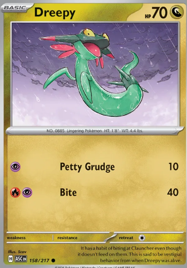 #158 Dreepy Mega Evolution Ascended Hero