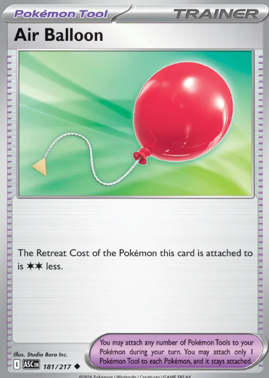 #181 Air Ballon Mega Evolution Ascended Hero