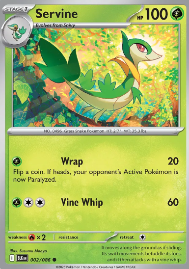 #002 Servine Black Bolt