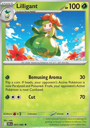 #007 Lilligant Black Bolt