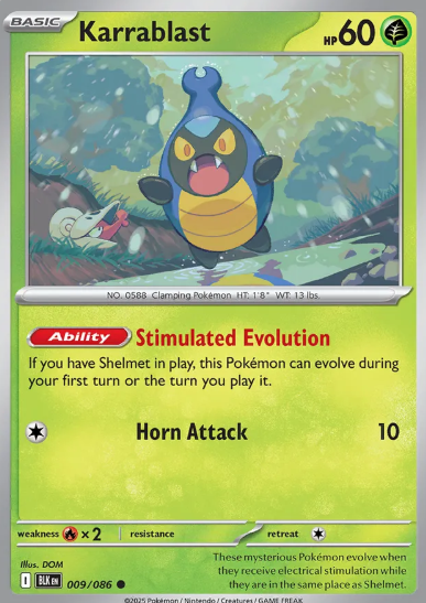 #009 Karrablast Black Bolt