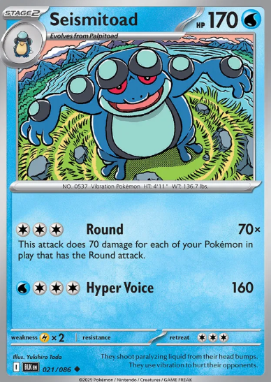 #021 Seismitoad Black Bolt