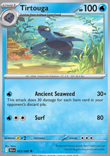 #022 Tirtouga Black Bolt