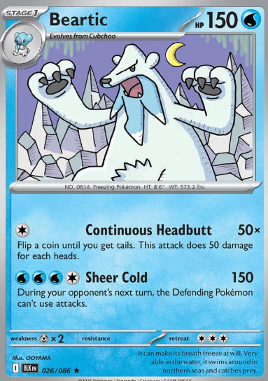 #026 Beartic Black Bolt
